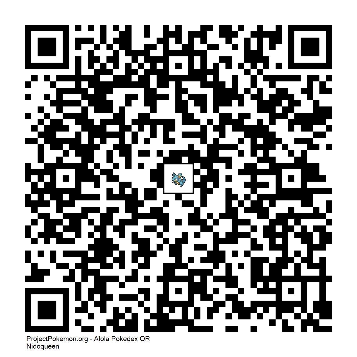Cdigo QR de Nidoqueen